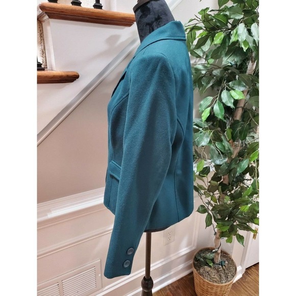 Pendleton Women's Wool Two Buttons Single Breasted Long Sleeve Blazer Size 10 - Picture 5 of 11